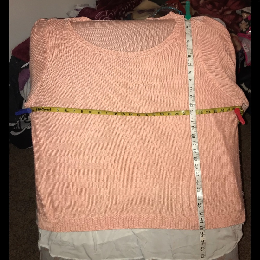 5x Pink Layered Sweater